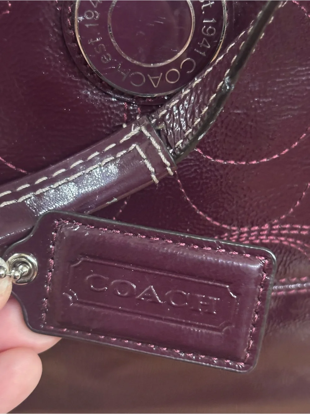 Coach signature patent